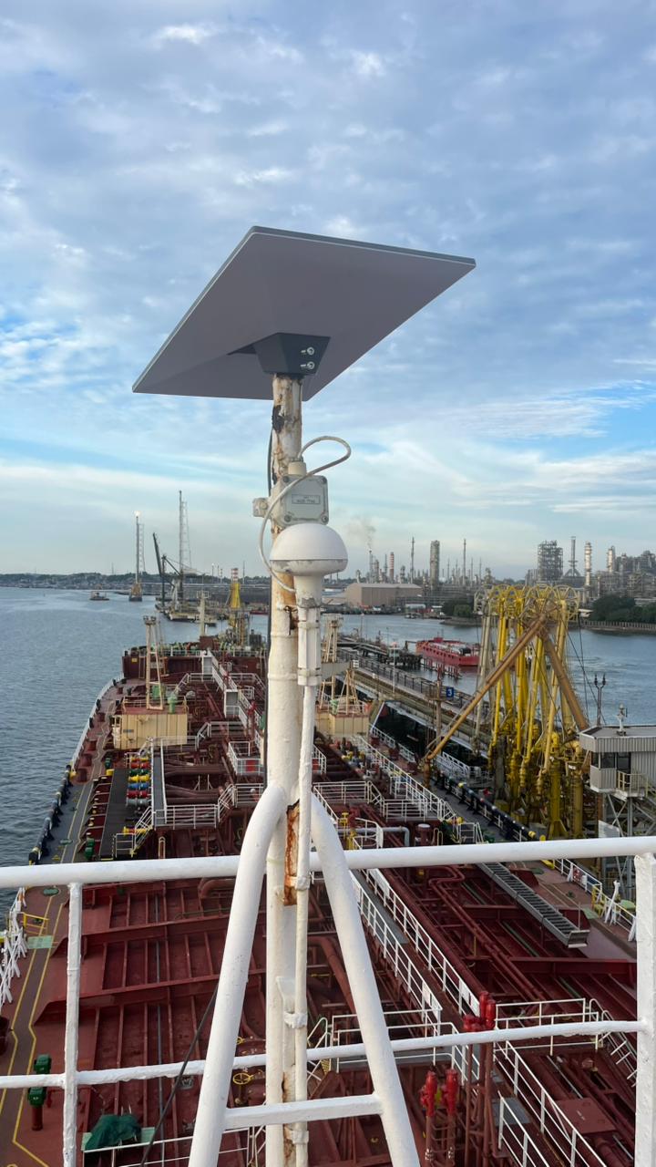 Rancangan broadband Starlink untuk kapal feri — 1