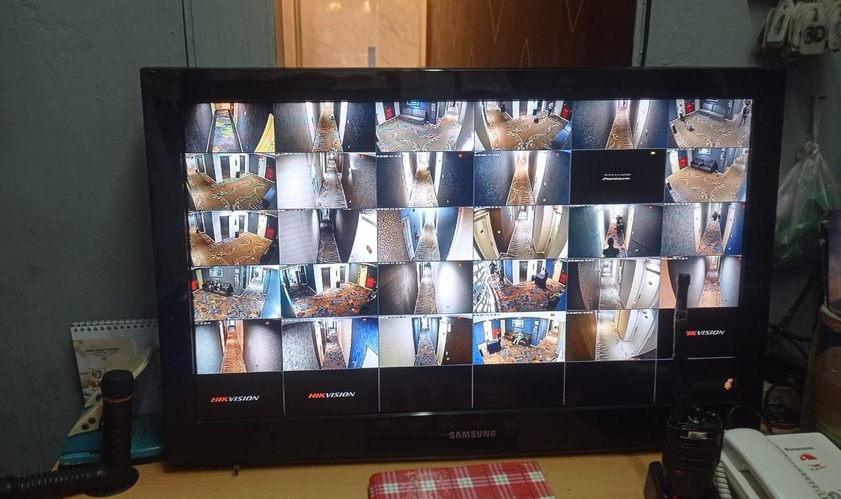 CCTV koridor untuk hotel tujuh lantai — 1