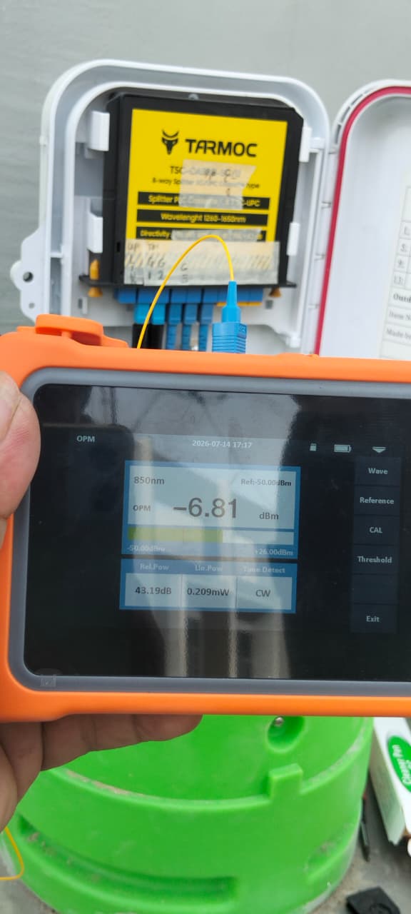 Penarikan fiber optic bawah tanah untuk ISP — 2