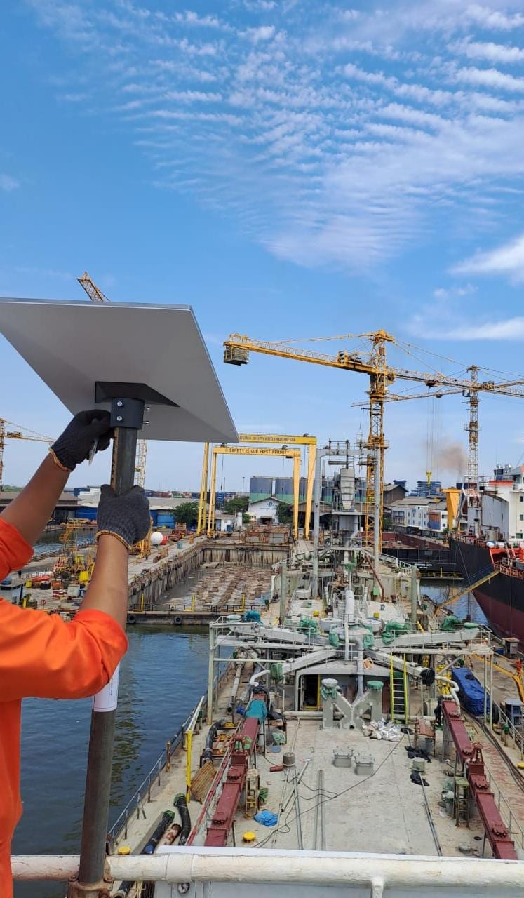 V-sat LEO untuk armada tanker Waruna Group — 2
